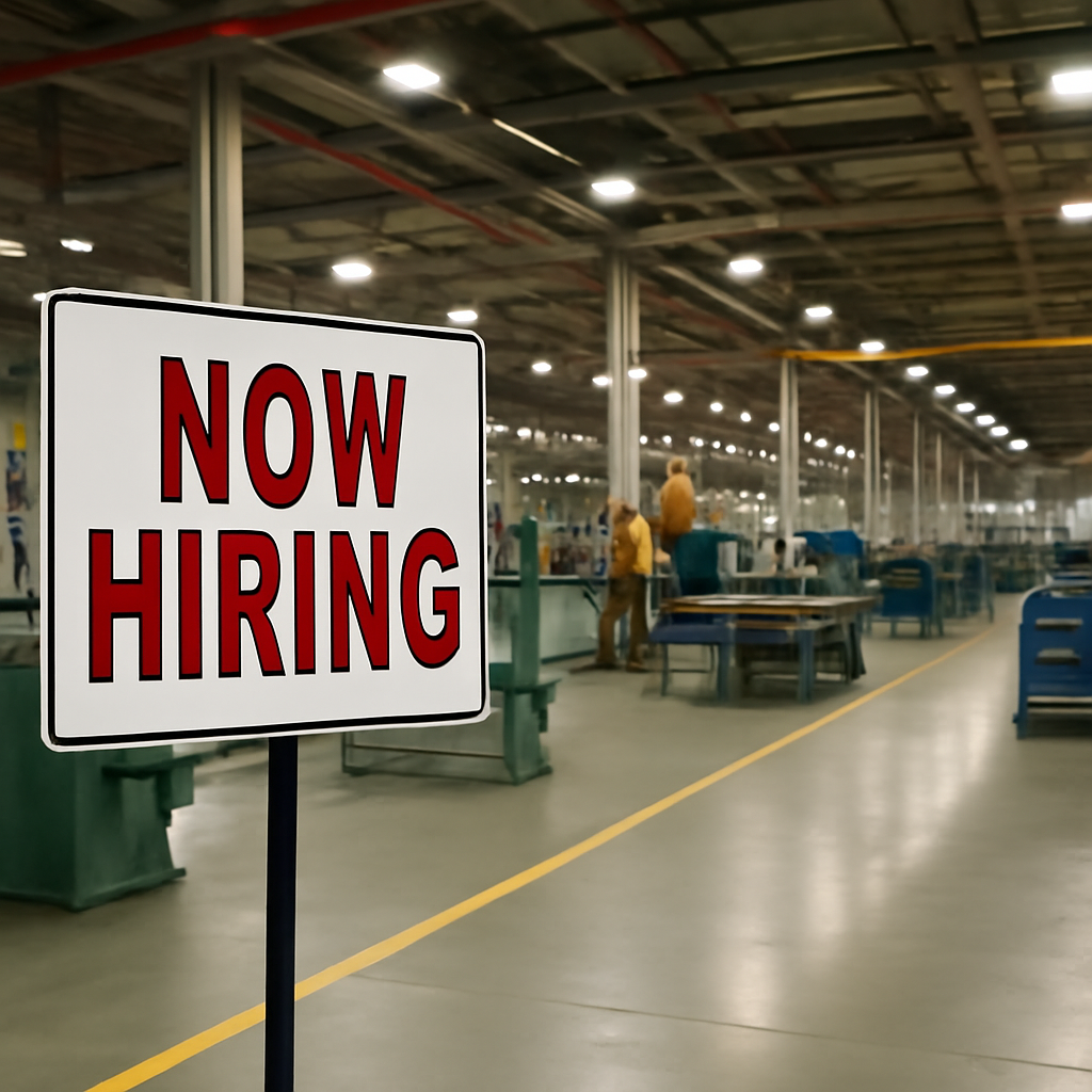 Manufacturing Jobs Are Back, But Where Are the Workers?